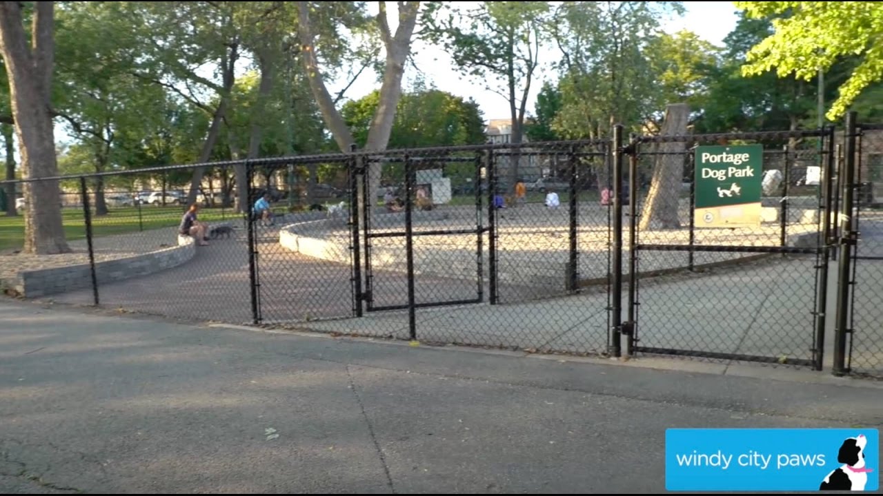 Portage Park Dog Friendly Area - Chicago Dog Park