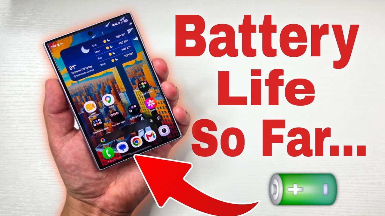 Автономность Samsung Galaxy Z Fold 8: первые впечатления!