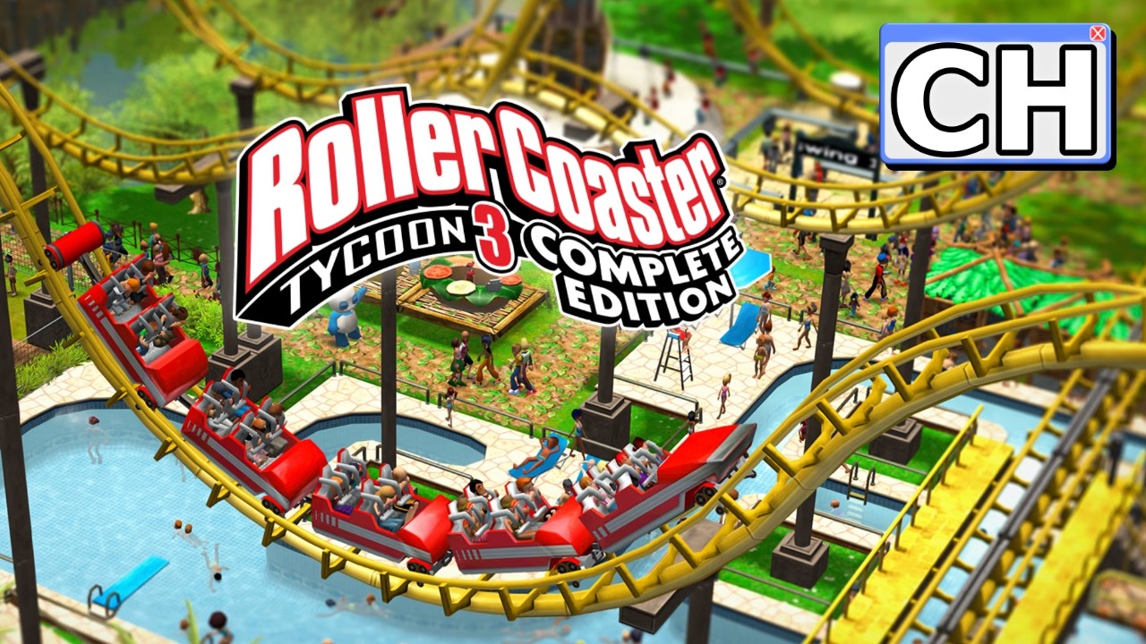 Building the Horrible Park of my Dreams in Roller Coaster Tycoon 3