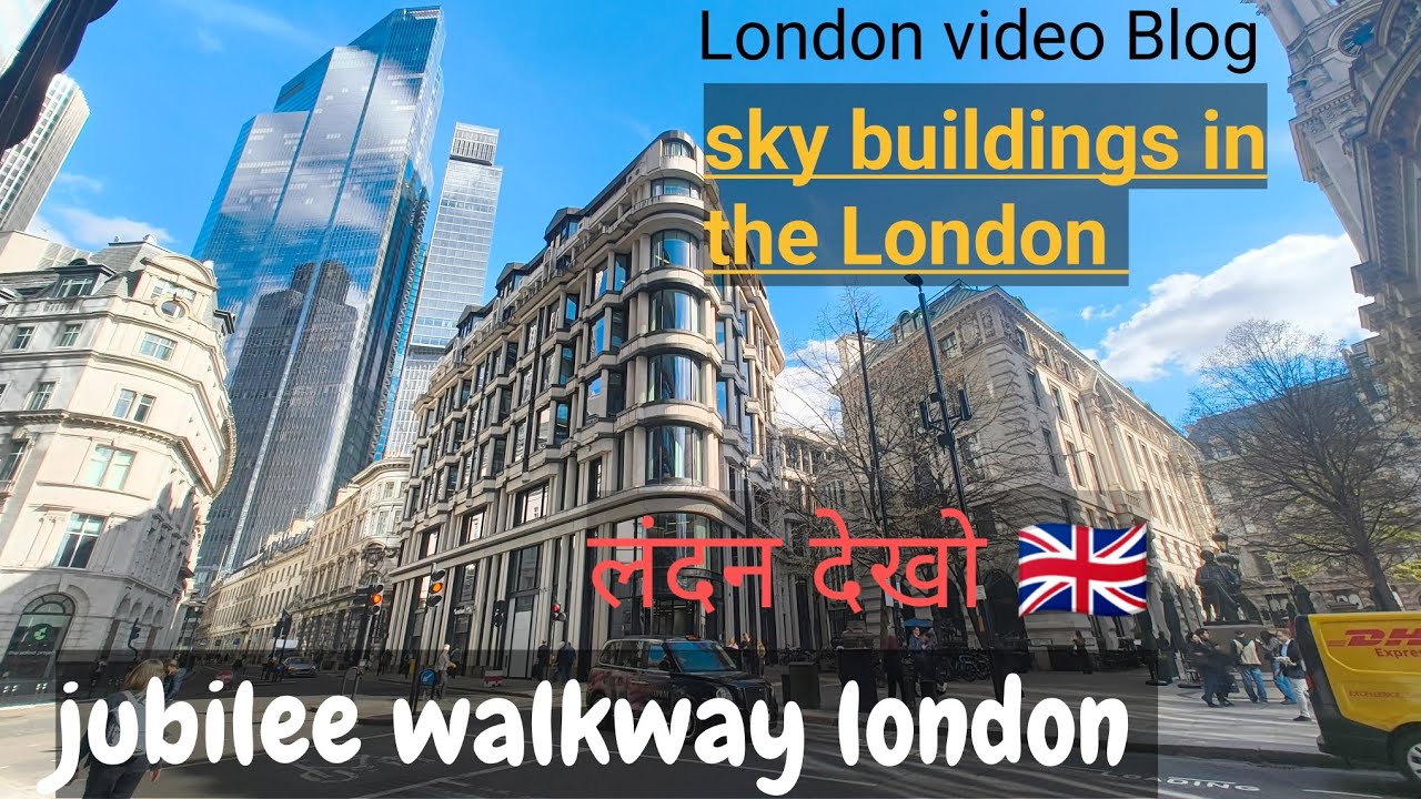 Jubilee walkway london, I queen Victoria street london | 🇬🇧 london uk Blog video