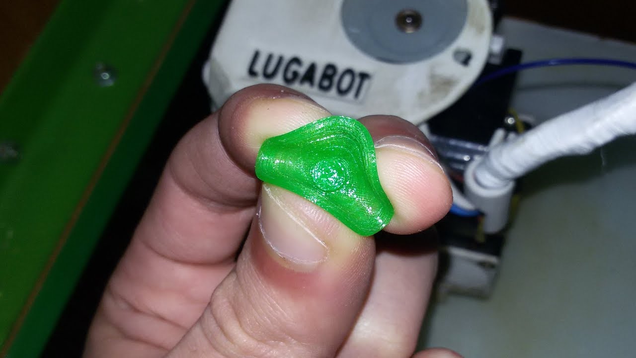 Печать гибкой мембраны из полиуретана на 3D принтере