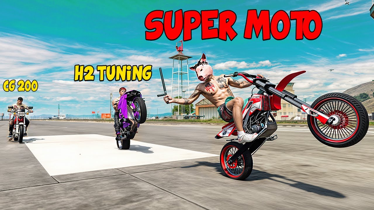 Moto Super Tuning 325 cc De Arrancones Extremo Sorprendo A Mis Amigos En GTA RP /Cerdito Rp
