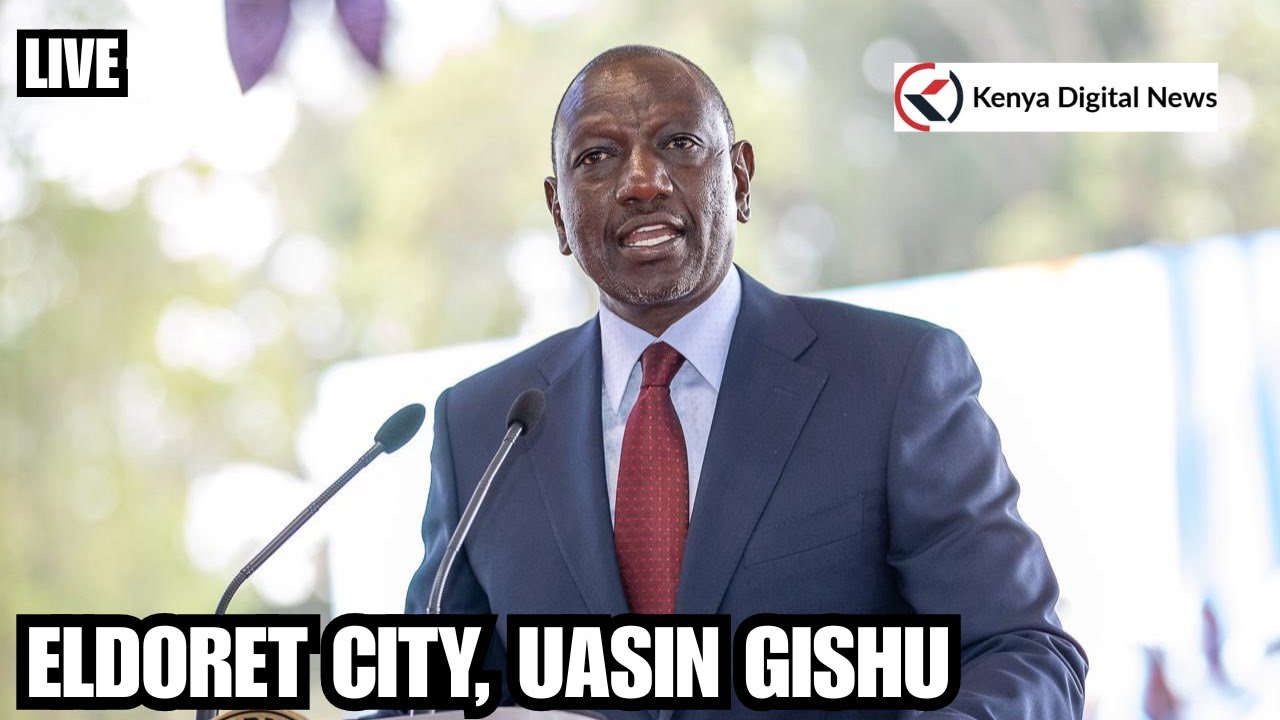 LIVE: President Ruto Graces Nyota Business Start-Up Capital Disbursement,Eldoret, Uasin Gishu County