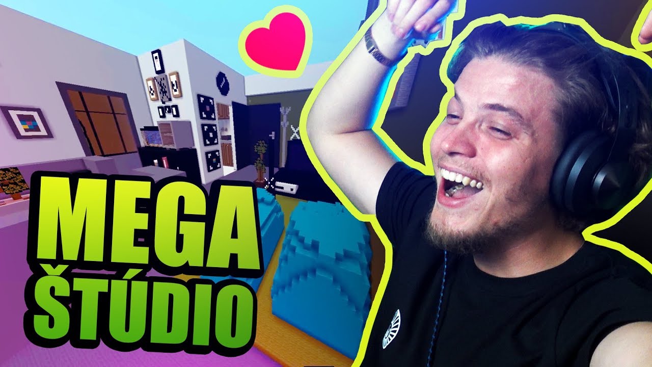 GIGANTICKÉ ŠTÚDIO v MINECRAFTE! Minecraft stavby