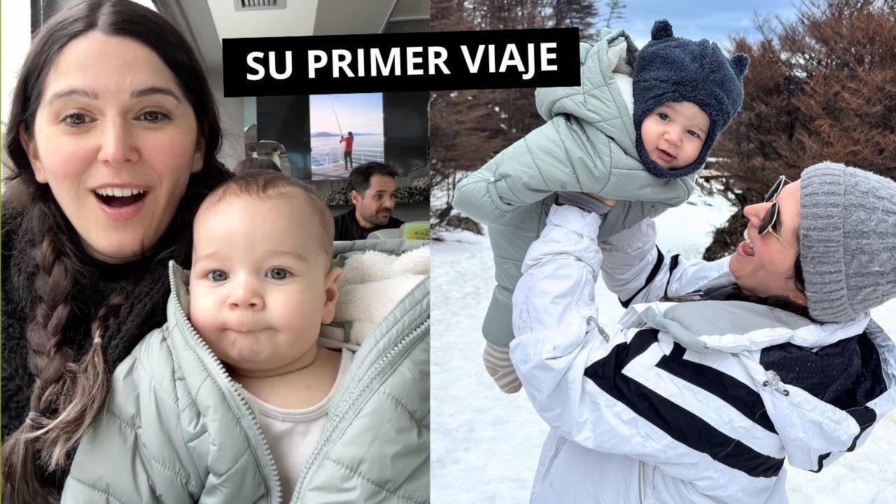 Nos fuimos a Ushuaia (Primer avion de milo, 6 meses, trekking, canal de beagle, chocolate caliente)