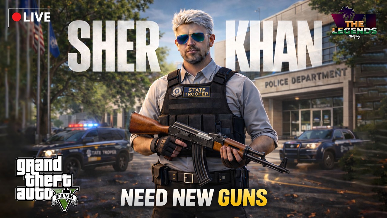 AAJ KYA KERNA HAI ? | SHER KHAN | TLRP | tlrp DAY 31 #gta5 #tlrp #coprp #rplive #live