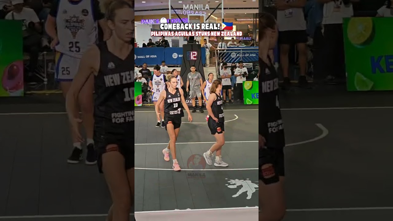 Pilipinas Aguilas comeback win vs. New Zealand | Manila Hustle 3x3 Season 4 Day 1 highlights