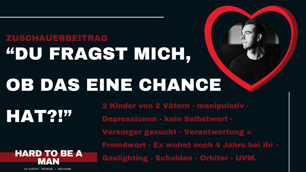 Der fließende Verfall des Selbstwerts, durch die falsche Frau an seiner Seite #Zuschauerbeitrag