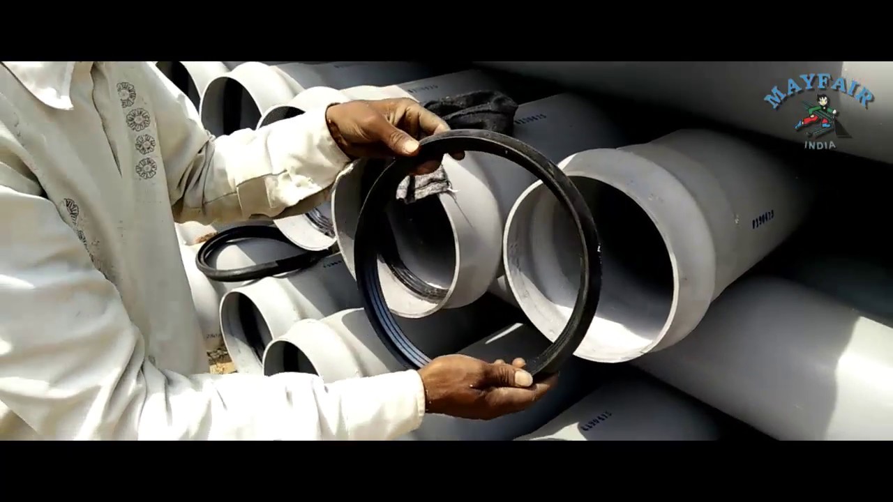 How to fit UPVC Ringfit pipe at the field by MAYFAIR POLYMERS PVT. LTD.
