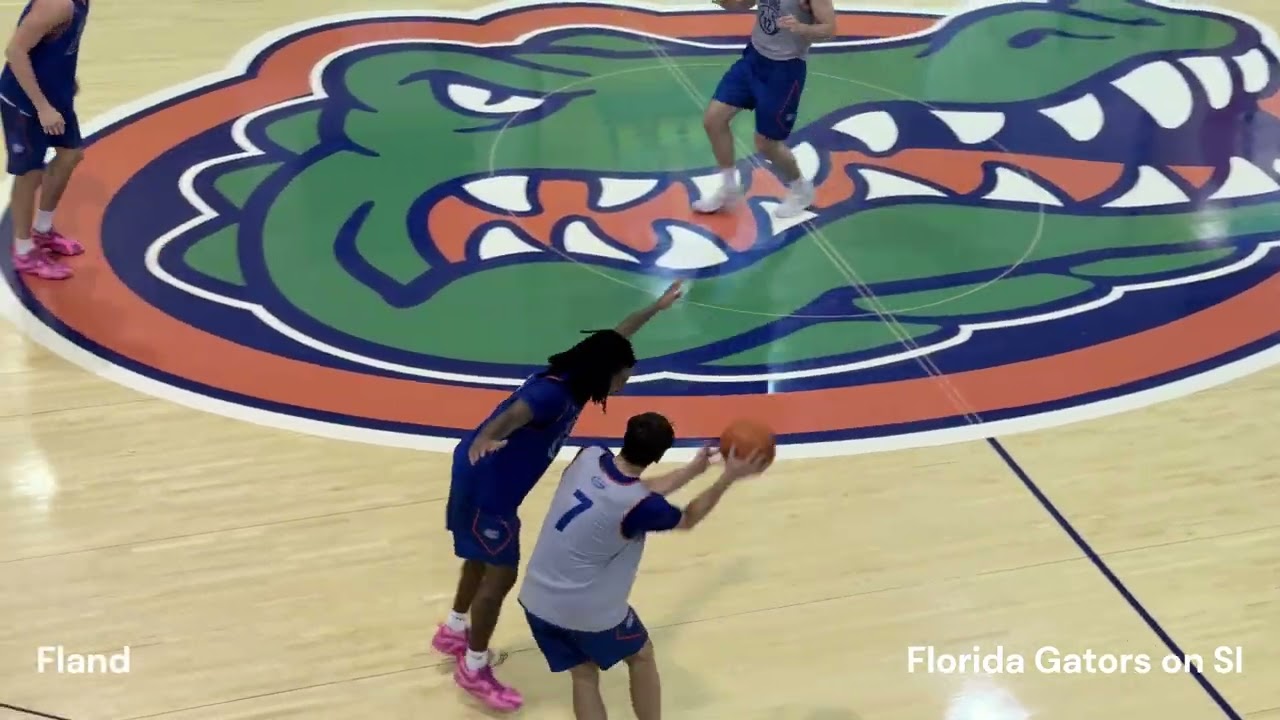 Sights and Sounds: Florida Gators Basketball Practice 9/30/2025