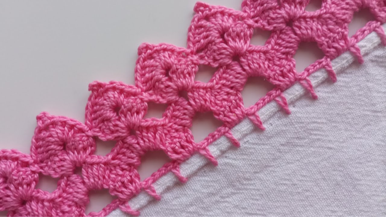 Bico de croche para pano de prato #606