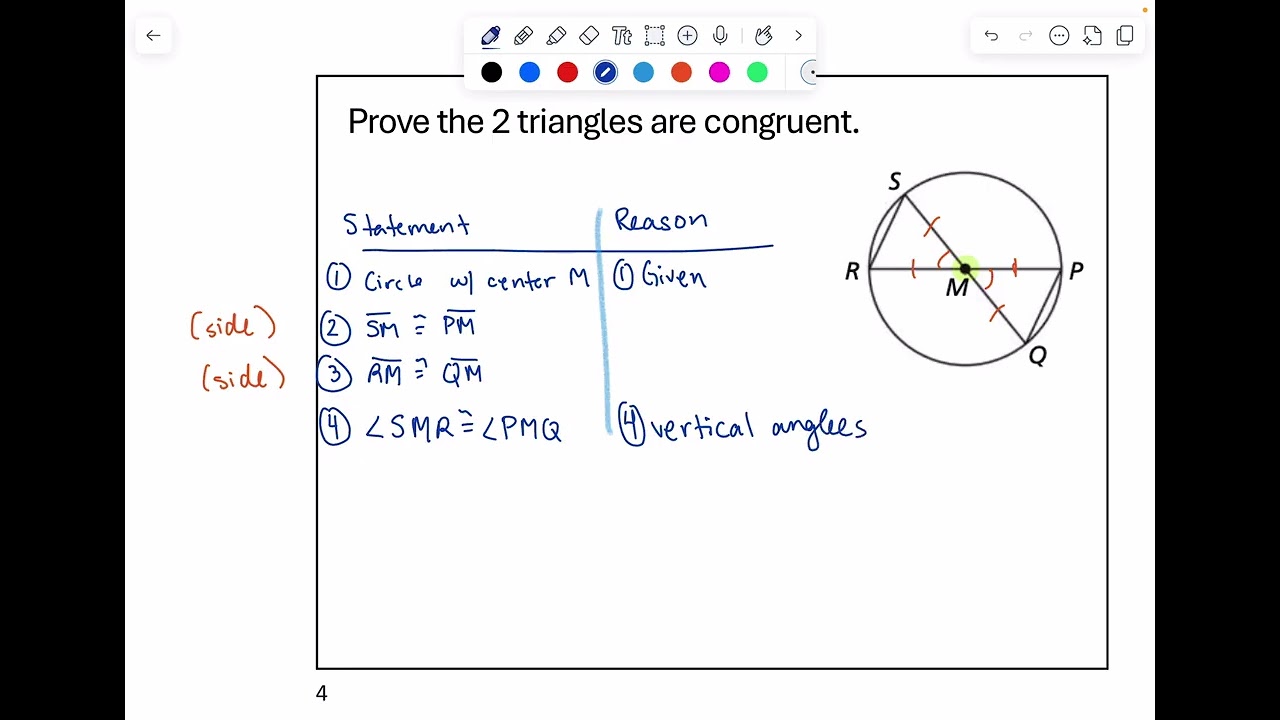5.3 Proving Triangle Congruence by SAS