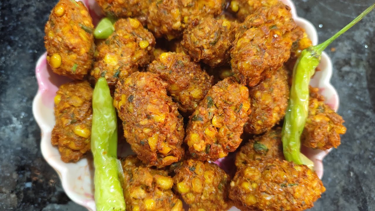 भुट्टे / मकई के कुरकुरे भज्जी पकोड़े | Crispy Corn Pakoda | Corn Pakoda Recipe | sweet corn