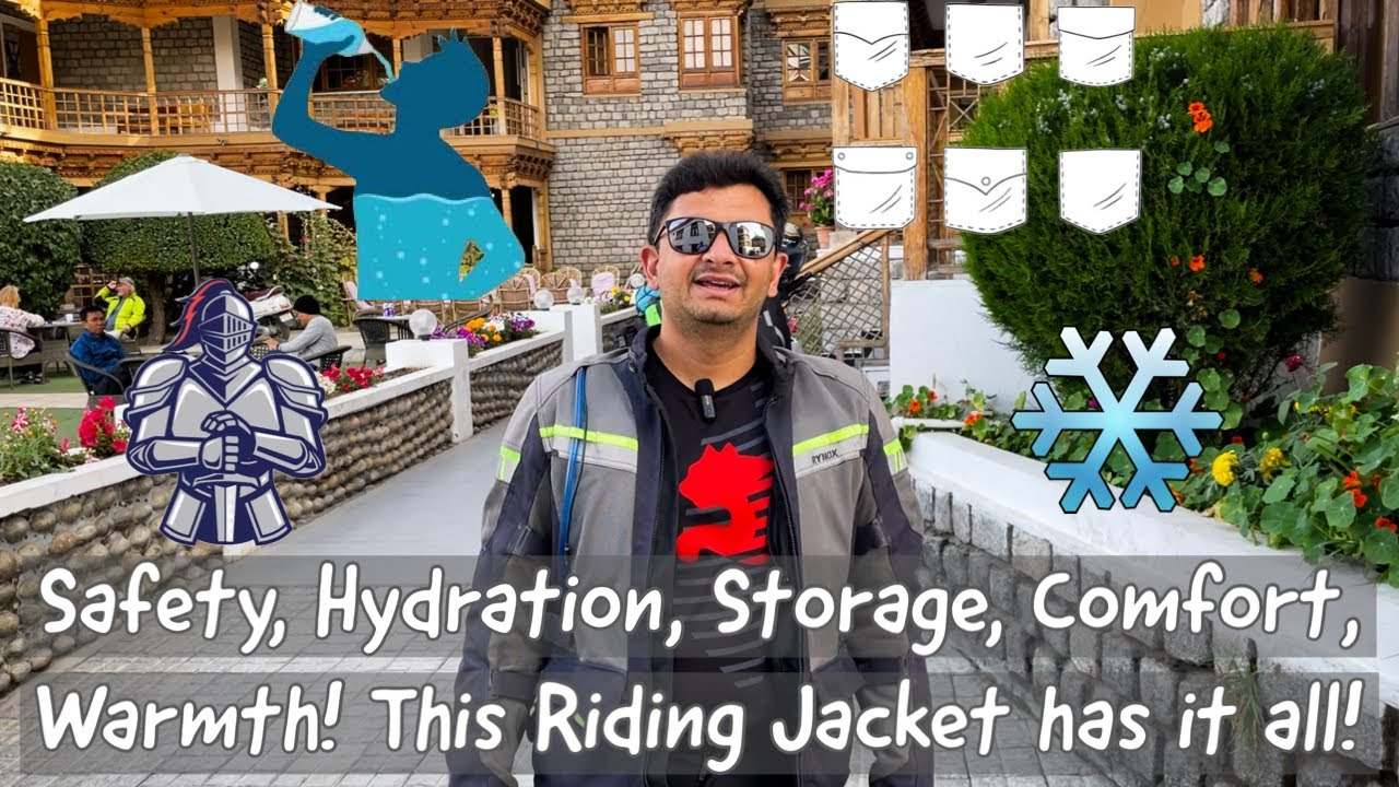 Rynox Stealth Air Pro Riding Jacket: A Must-Have for Your Ladakh Bike Ride