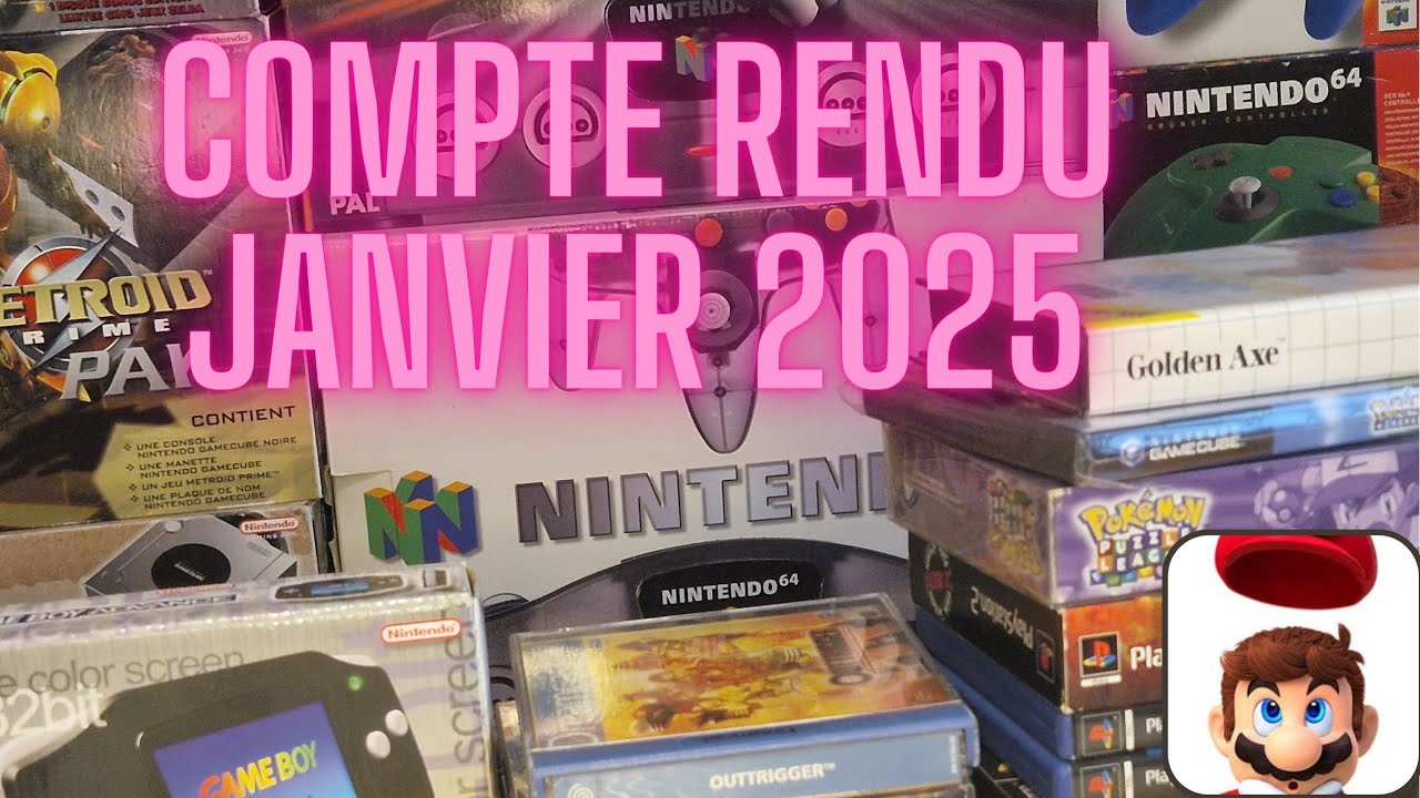 Achat janvier 2025 : très content de mes achats