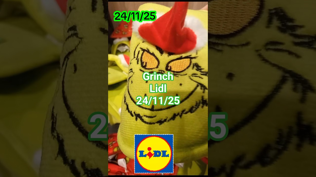 Lidl Grinch 24/11/25 #lidlgrinch2025