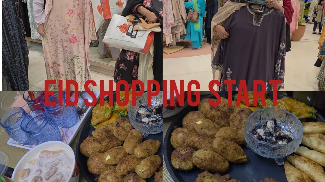 After Ramzan Ki Tyyari  Eid Ki Tyyari  Start//maa Baab Ki Yadien//Bahut sari shopping  Hogai/