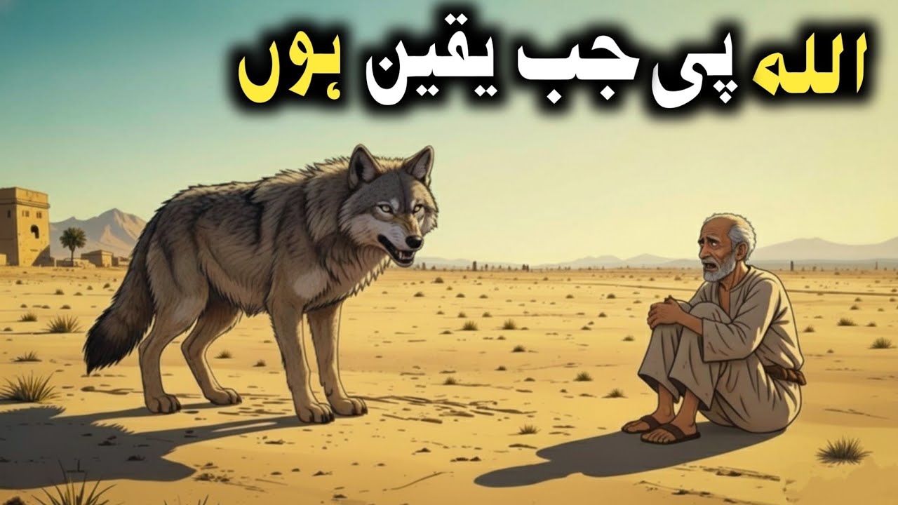 Kismat ka khel Allah pe bharosa | भेड़िया और चरवाहे का अनोखा वाकिया | urdu hindi Islamic kahani