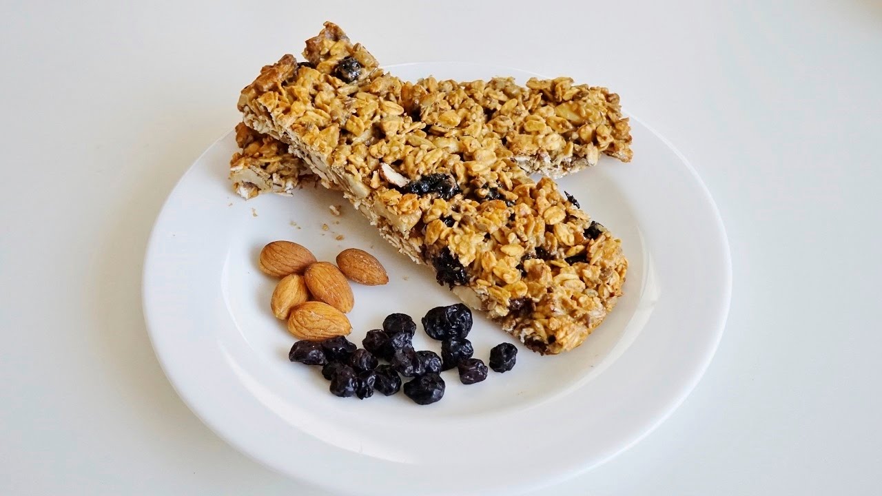 Autenticas Barritas de Cereal Sin Azúcar y Sin Miel - Dietéticas y Deliciosas