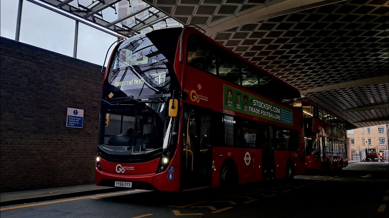 FRV: Route 1 - Canada Water - Hampstead Heath - EH88 (YY66 OYS)