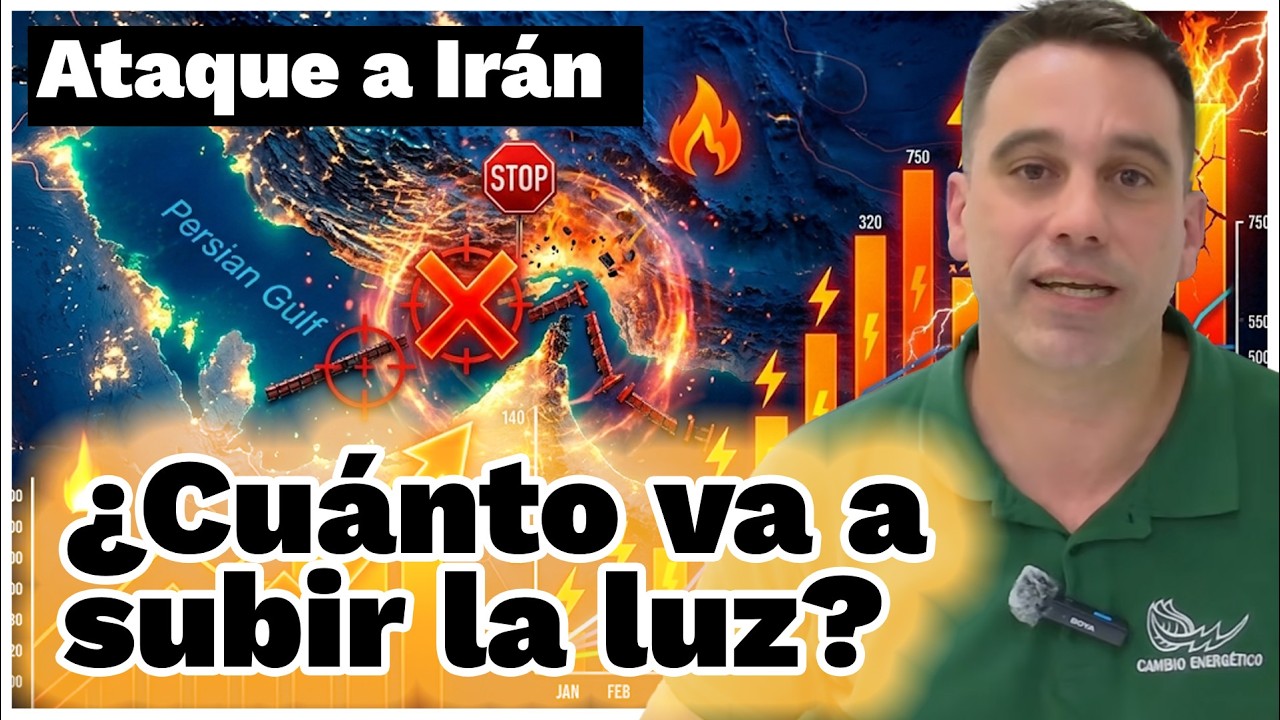 El conflicto con Irán te va a costar caro en la factura de la luz 🔥