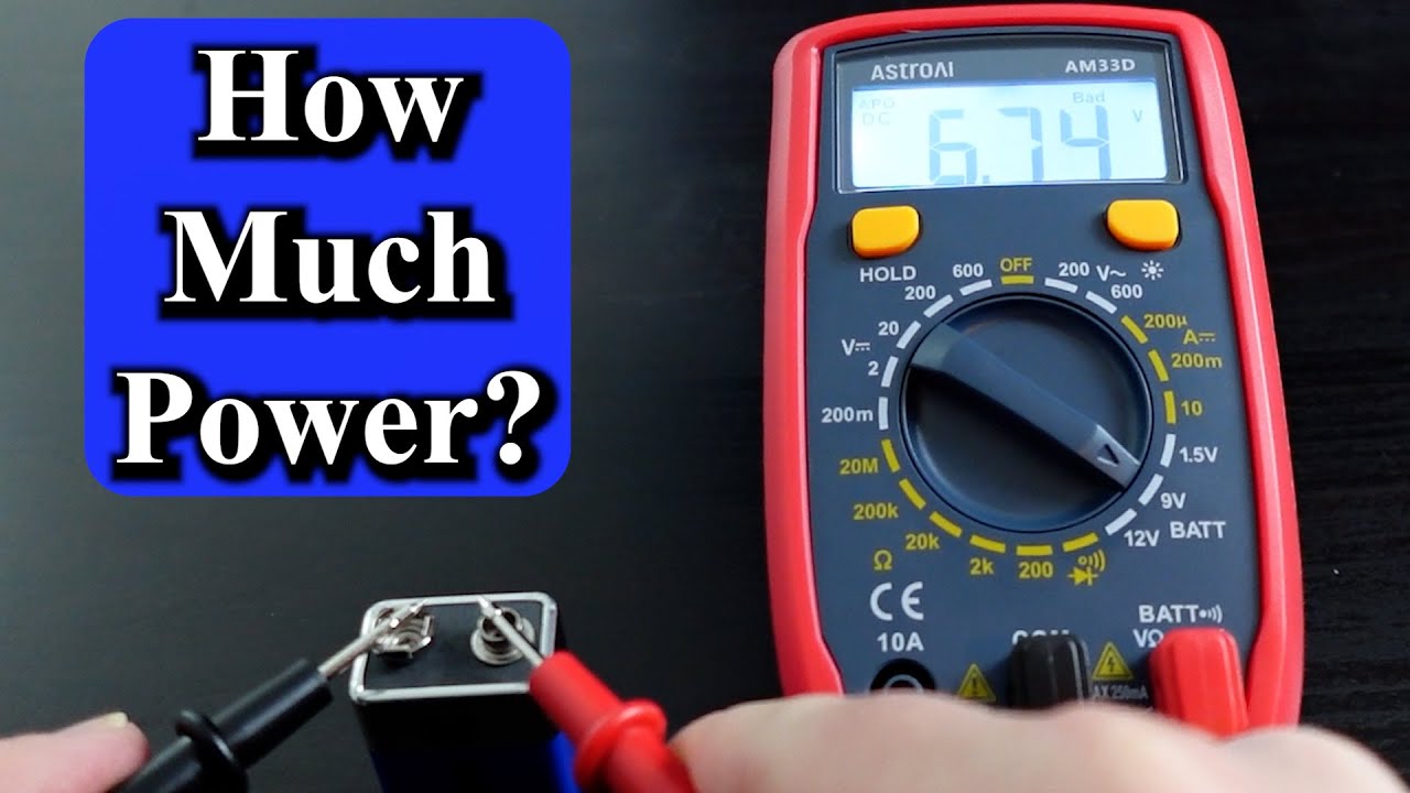 How to Test Batteries with a Multimeter