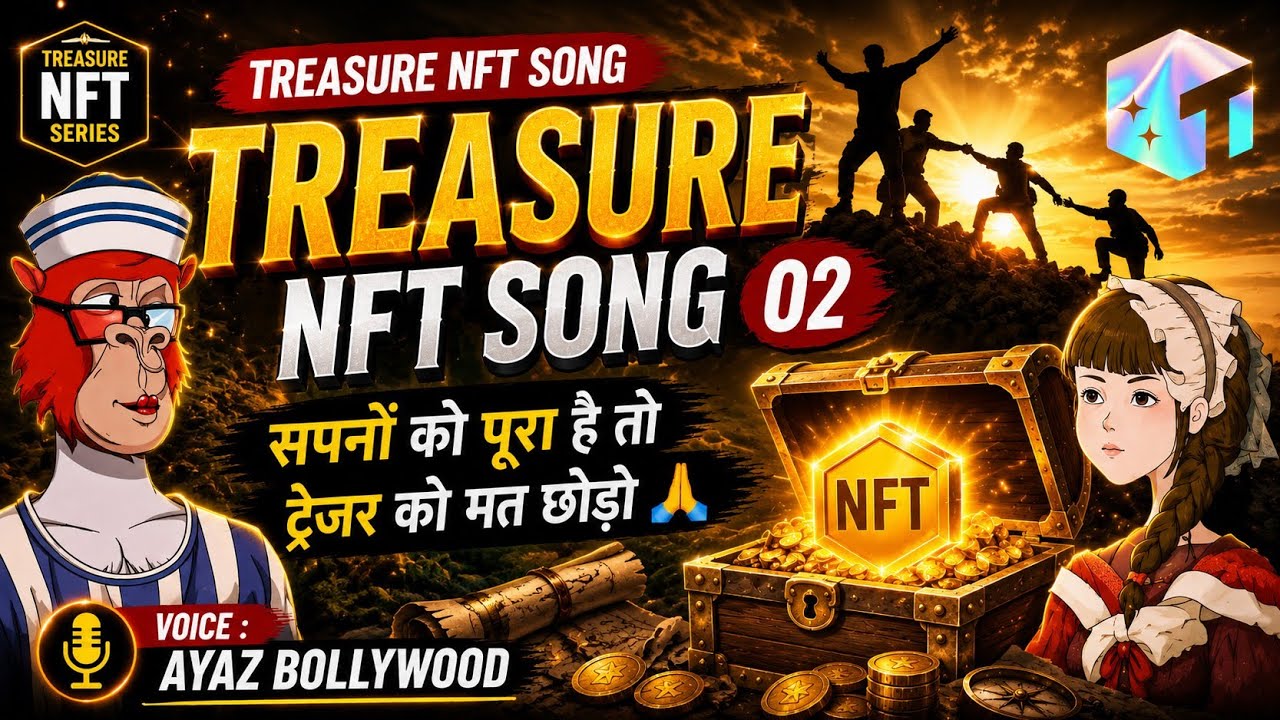 Treasure Nft Song (02) सपनों को पूरा है तो ट्रेजर को मत छोड़ो🙏❤️ Motivational Song ❤️