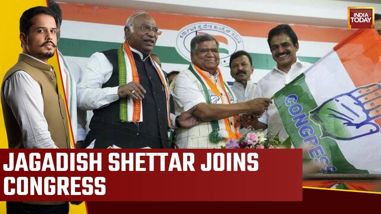 Jagadish Shettar Quits BJP, Joins Congress Ahead Of Karnataka Elections | Watch This Report
