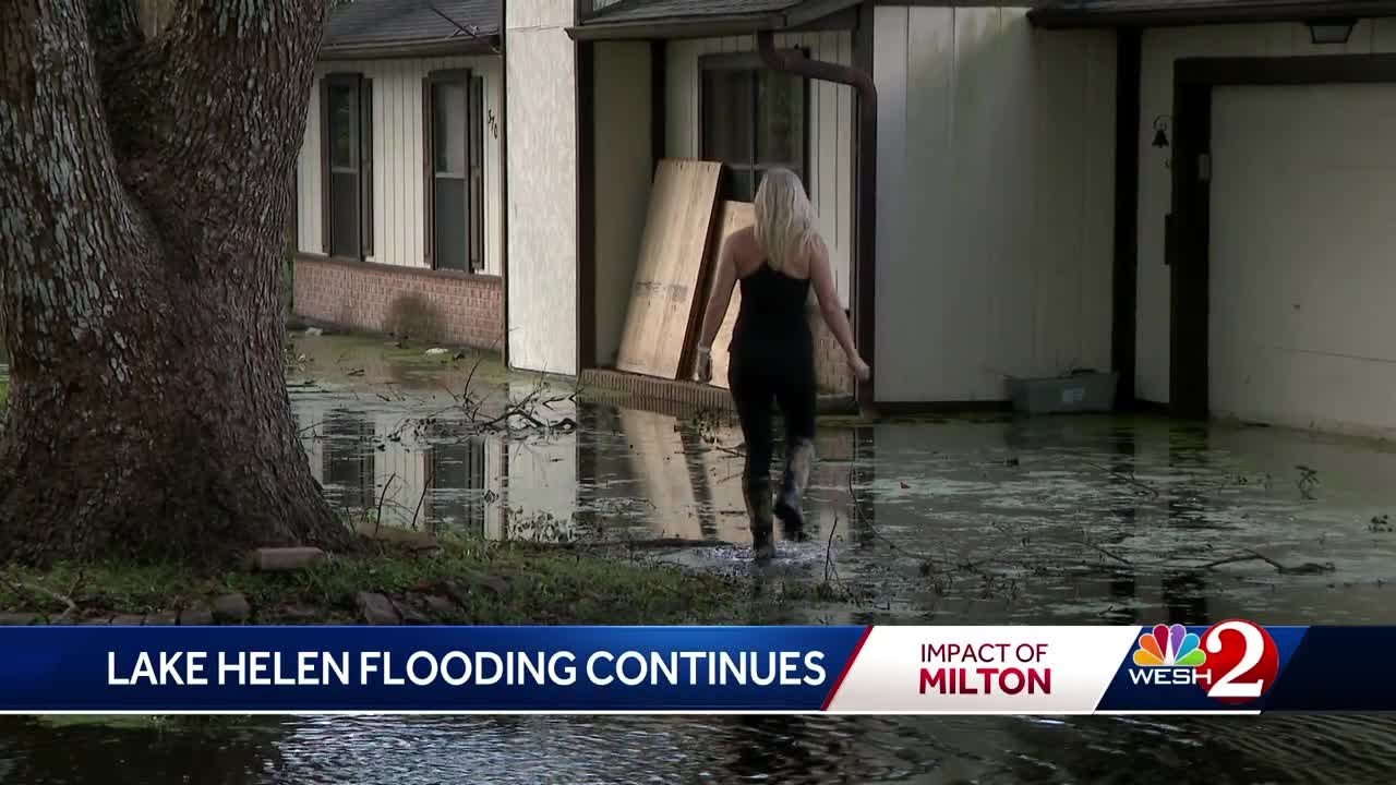 Lake Helen residents take matters into their own hands and pump flooded lake