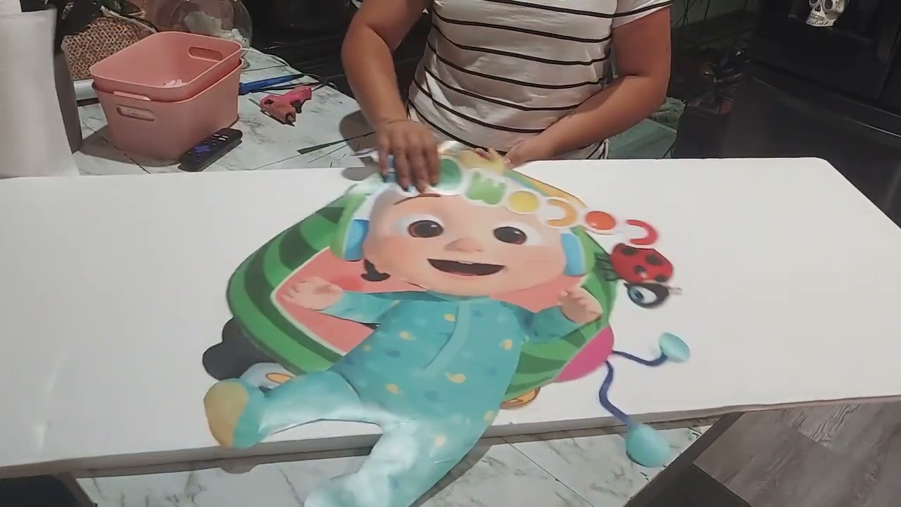 Crea conmigo figuras grandes cut outs  de Cocomelon 🍉  para cualquier ocasión o evento