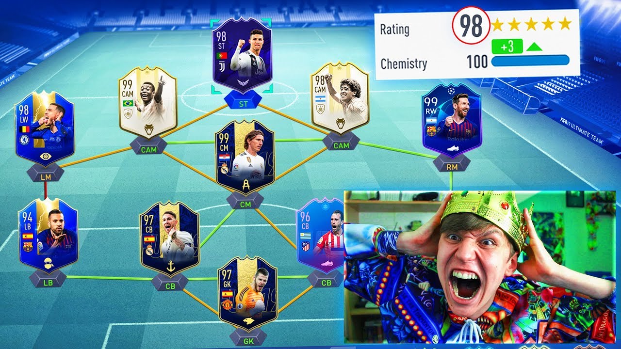 ОЦЕНКА 198!! - САМЫЙ ВЫСОКИЙ РЕЙТИНГ В ДРИФТЕ FUT!! (FIFA 19)