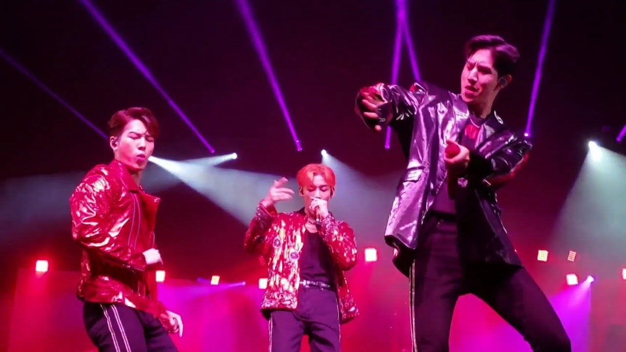 190706 Mark Jackson Bambam God Has Return + Ma&ntilde;ana @ GOT7 Keep Spinning Tour in LA Concert Fancam