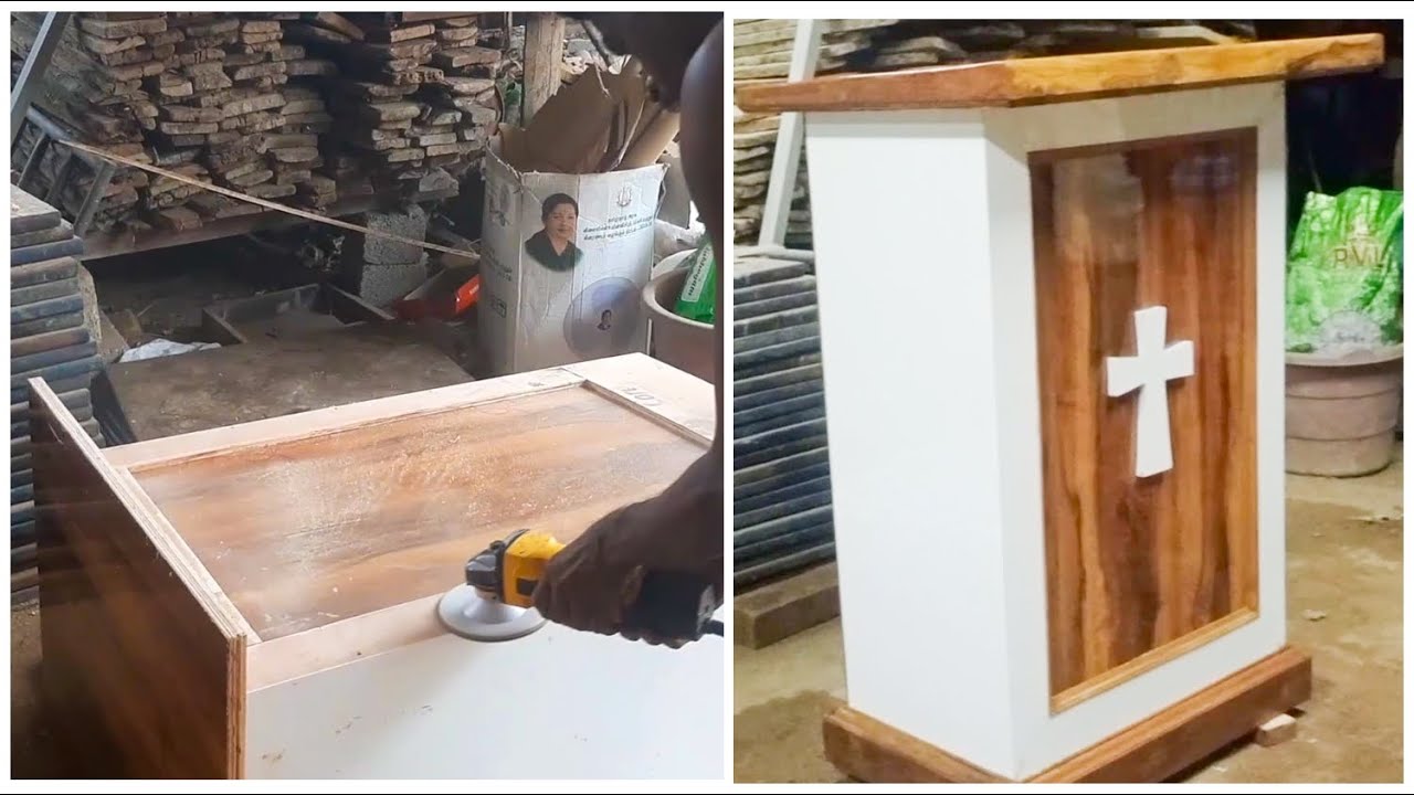 Podium making process | CHURCH PODIUM DESIGN | Sree Hari Constructions