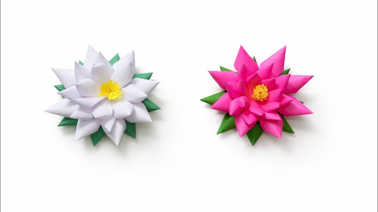 🌸 Aaj Banaya Beautiful Paper Lotus Flower | Daily Vlog