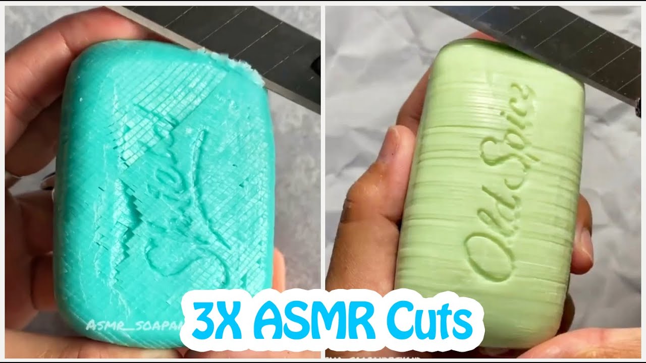 3X Speed Satisfying Soap Cutting ASMR