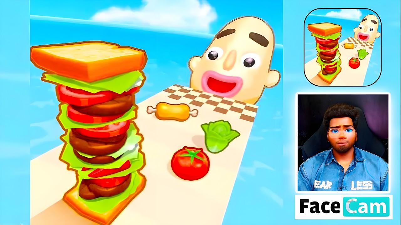 The Most Satisfying Sandwich Runner ASMR 🥪 | Level 155 to Max Evolution (4K)