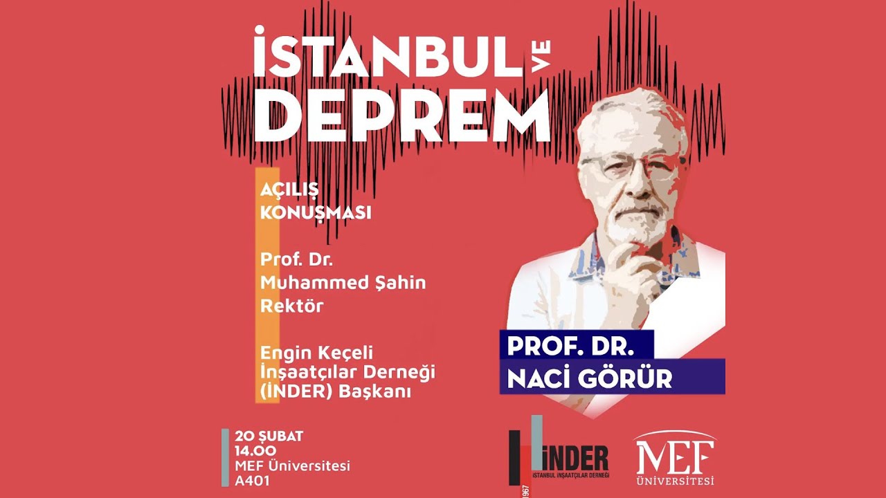 İstanbul ve Deprem - Prof. Dr. Naci Görür