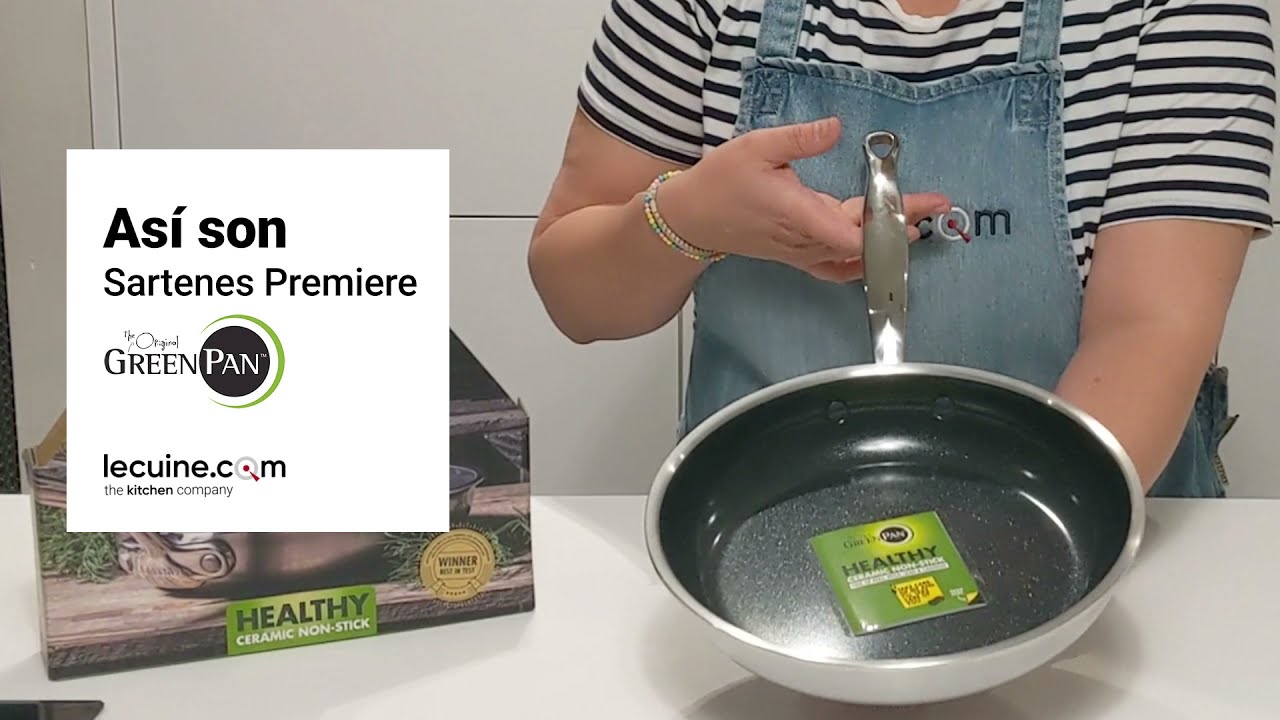 Así son las sartenes Green Pan Premiere ¡la sartén mas saludable!