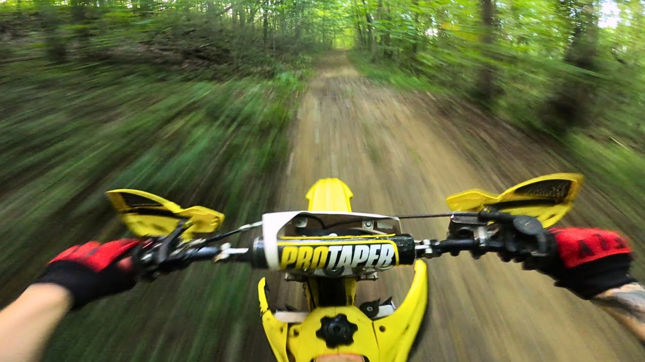 Two Stroke Woods Riding | RM125 Wide Open