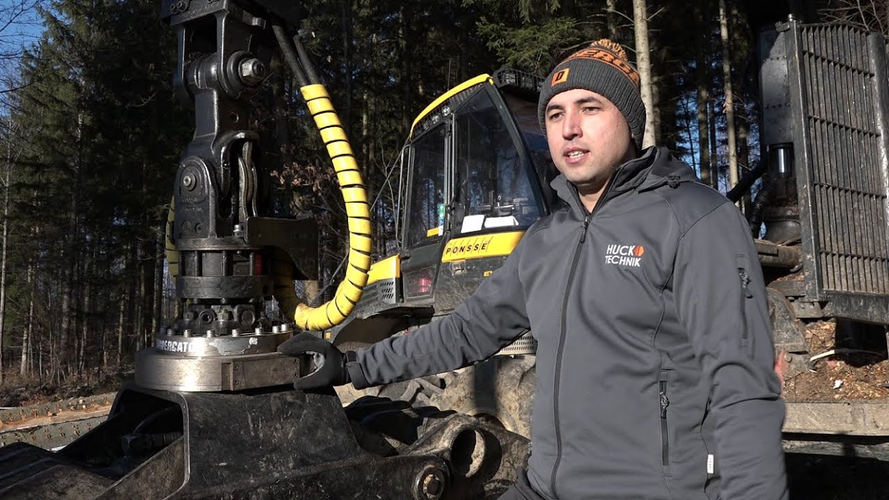 Vermessungsverfahren für Brennholz mit Kranwaage