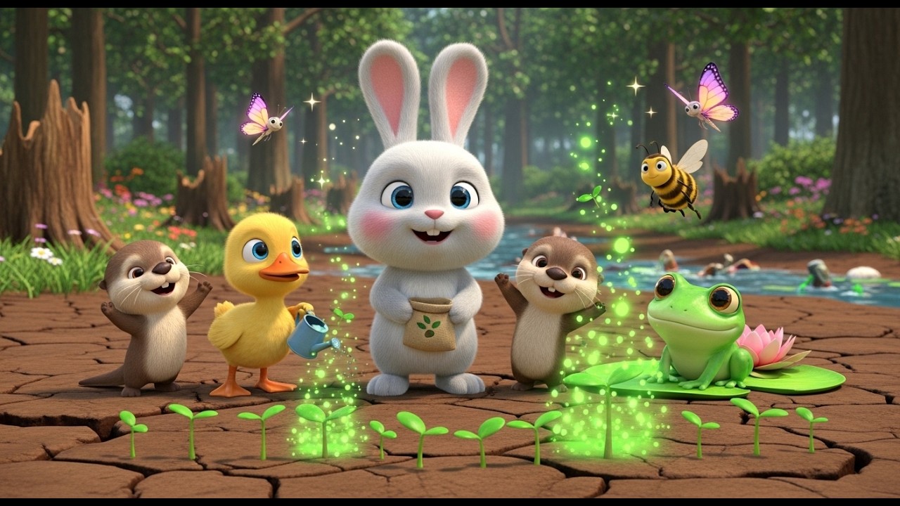 The Little Stream is Sick! Can Roro & Dodo Save It? 💧🌿 (3D Kids Story)