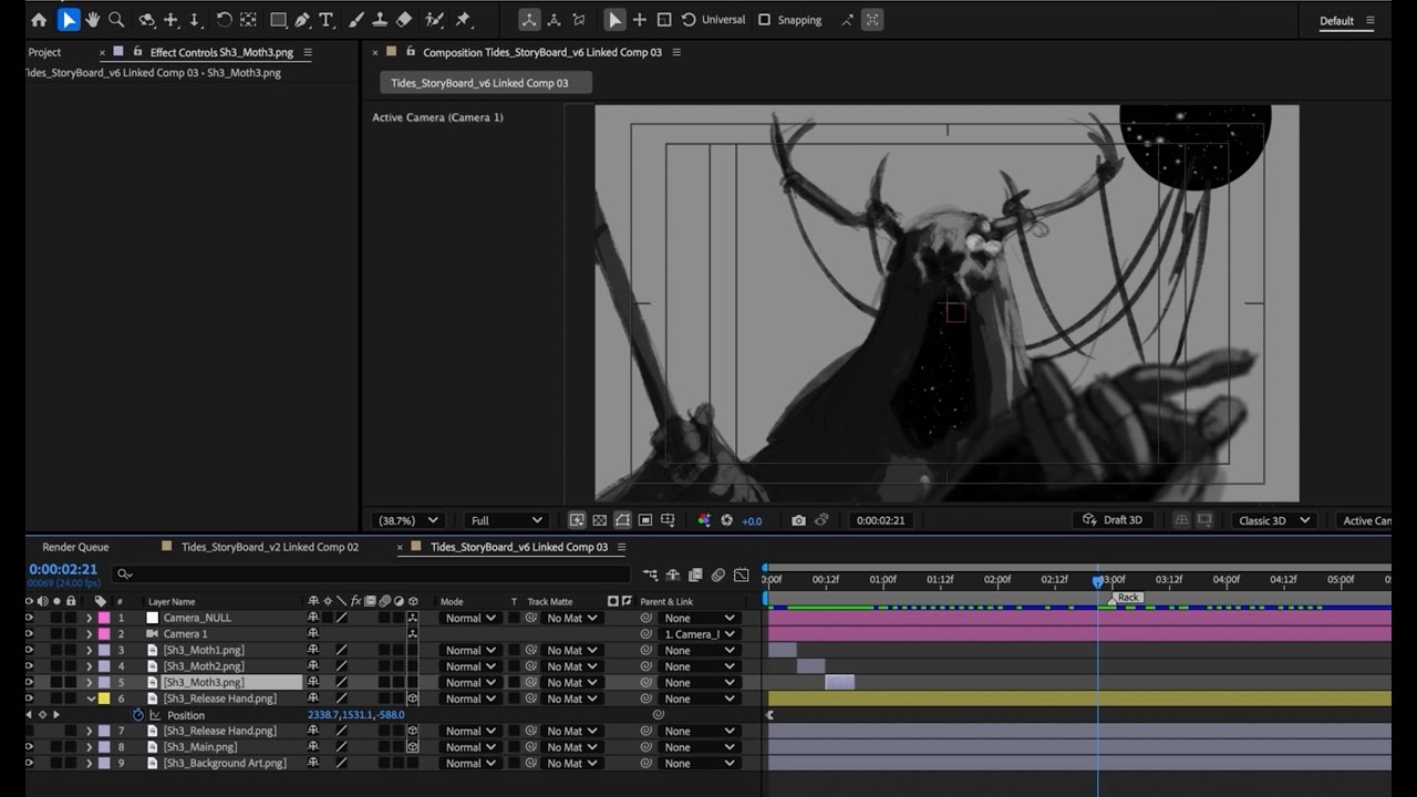 Организация файлов Adobe Premiere и динамическое связывание с After Effects