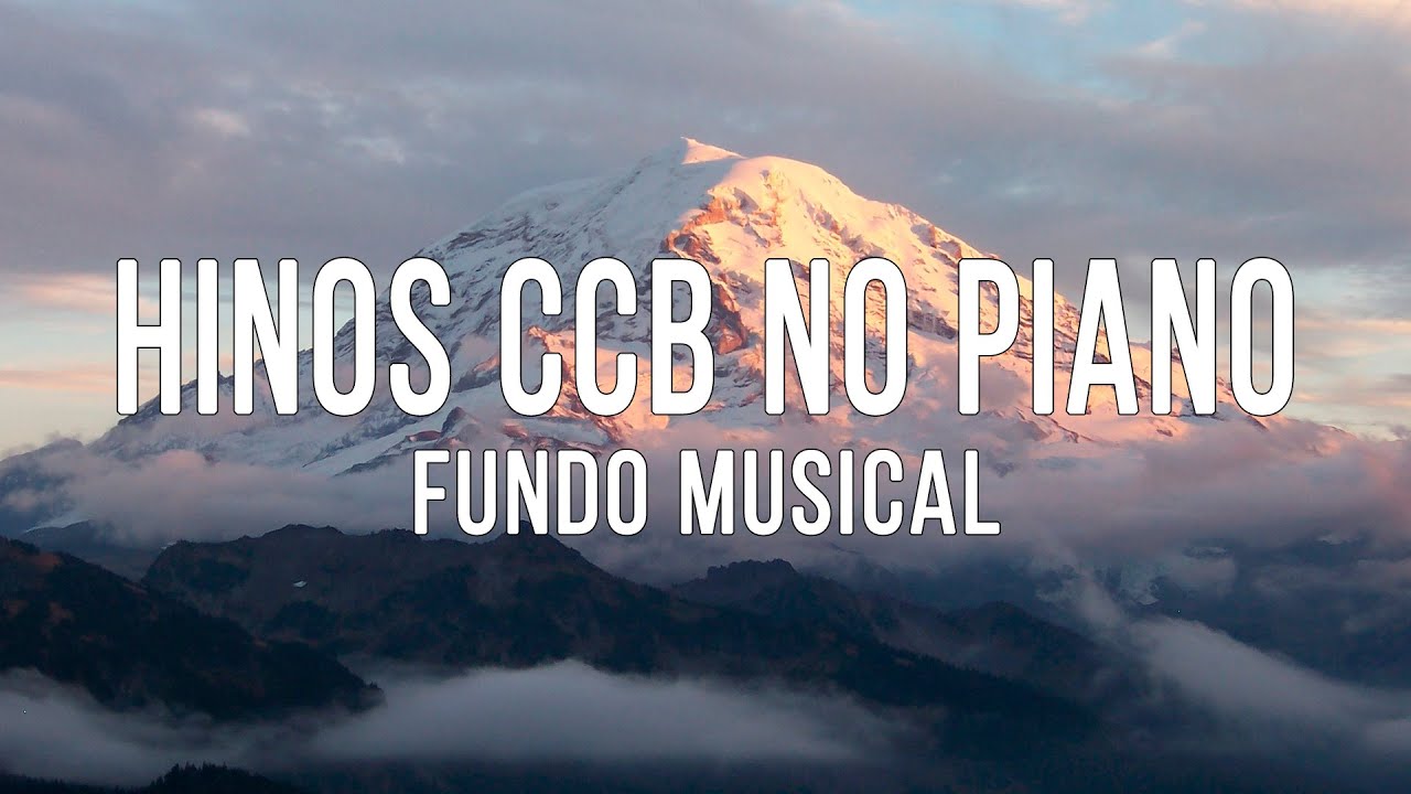 Hinos CCB Tocadas No Piano | Cristo Meu Mestre, Eu Desejo Senhor | Fundo Musical Para Orar