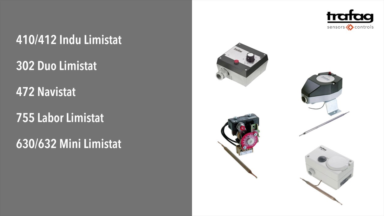 Trafag Thermostats: How the limiter of thermostats functions