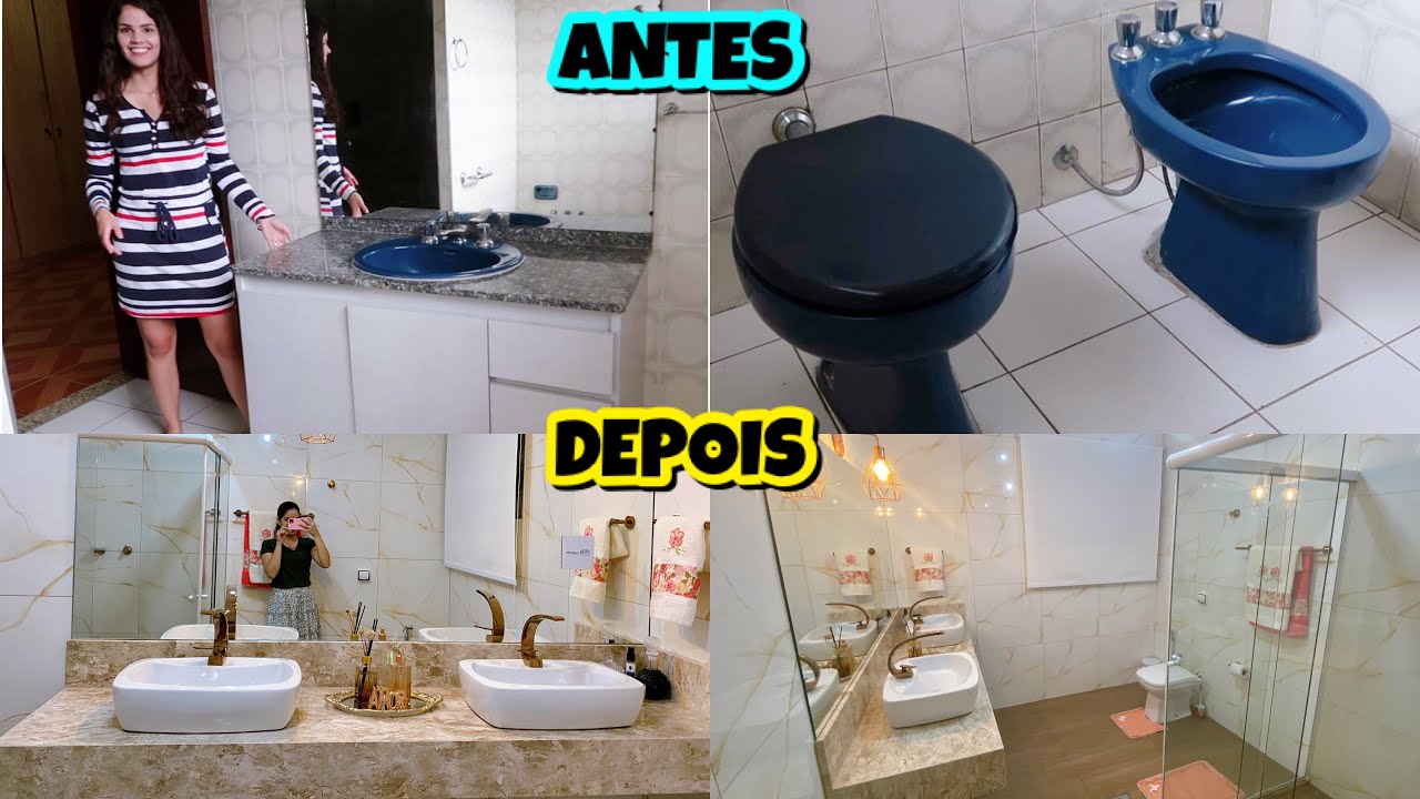 TRANSFORMAÇÃO NA SUÍTE ANTIGA FICOU LINDA E MODERNA +FAXINA DECORAÇÃO TOUR COMPLETO diariodereforma