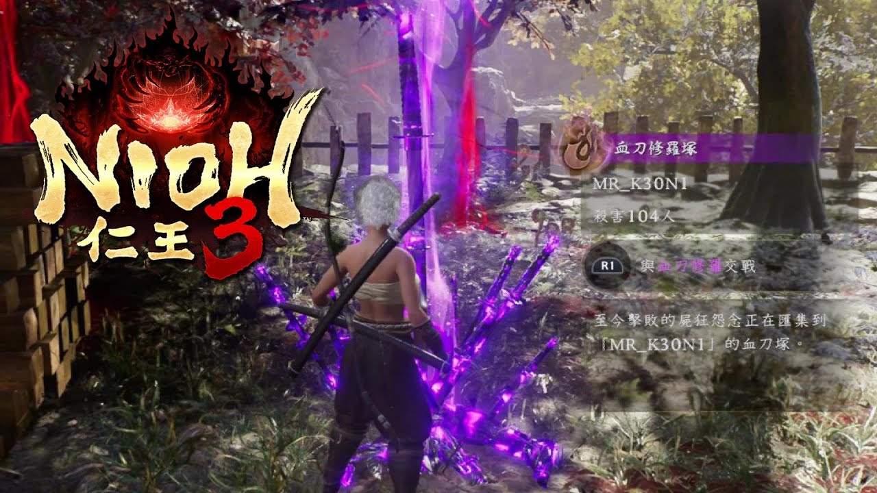 血刀修羅你聽過葦名流嗎?😀仁王3 demo