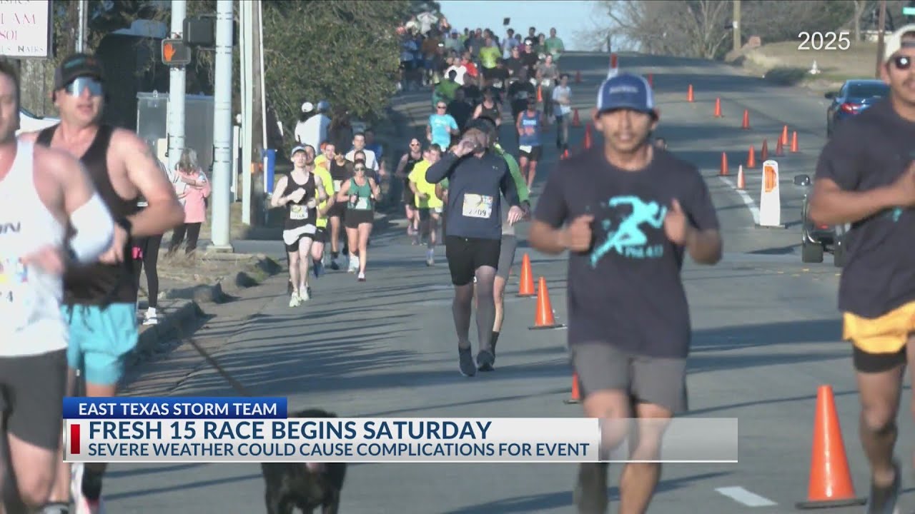 Organizers monitor weather ahead of Fresh 15K race day