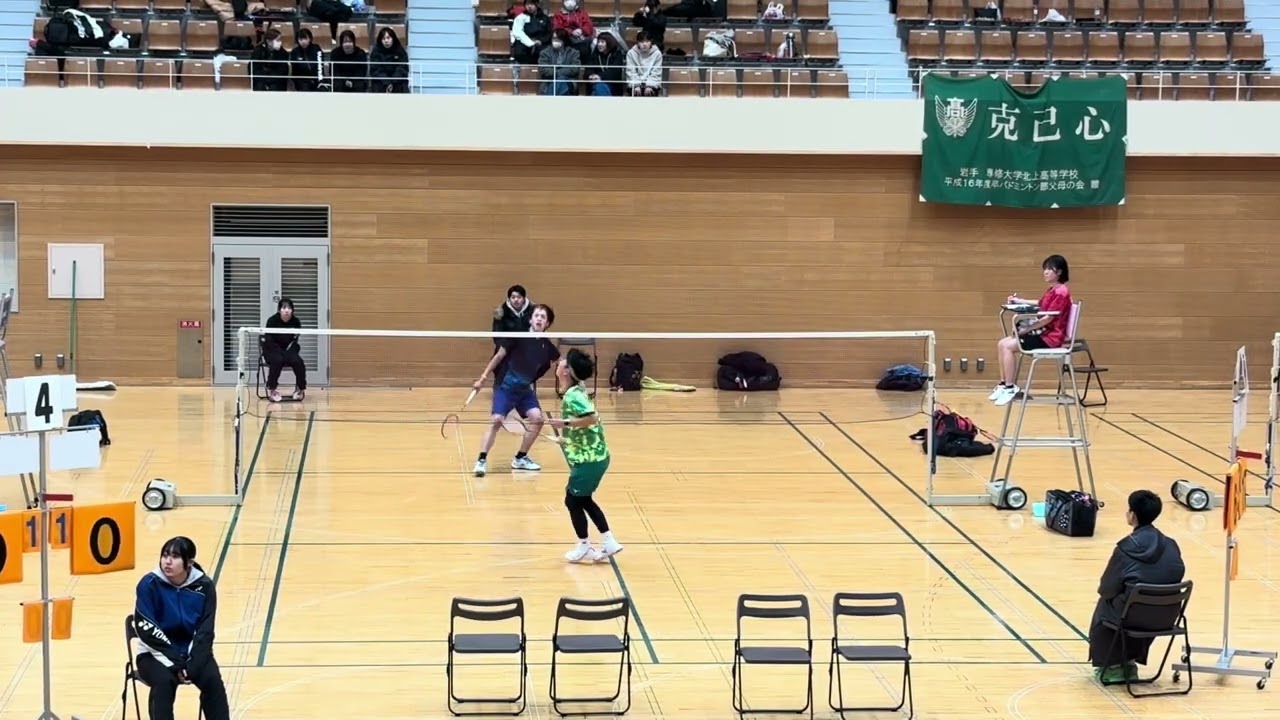 大越 快晴選手（富士大学）vs高橋拓夢 岩手県総合R16 2025.12.14