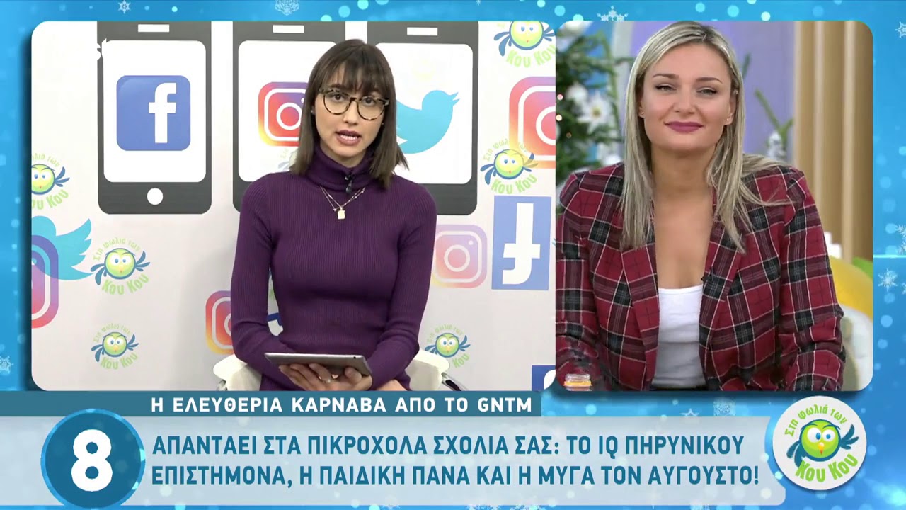 Η Ελευθερία Καρναβά απαντάει στα πικρόχολα σχόλια του Twitter