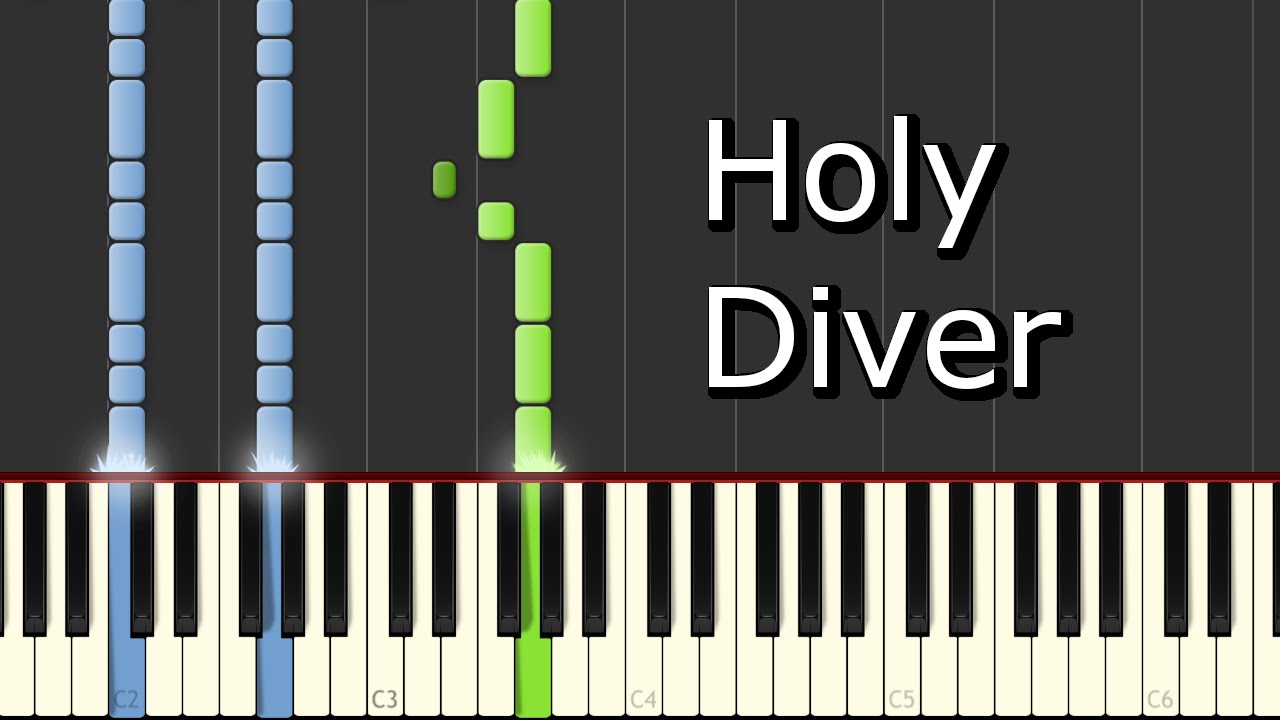 [Dio - Holy Diver] Piano Tutorial